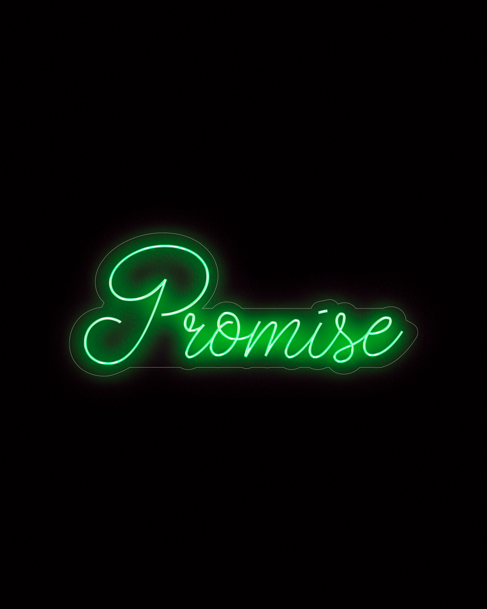 Promise - Scritta Neon Led Flex